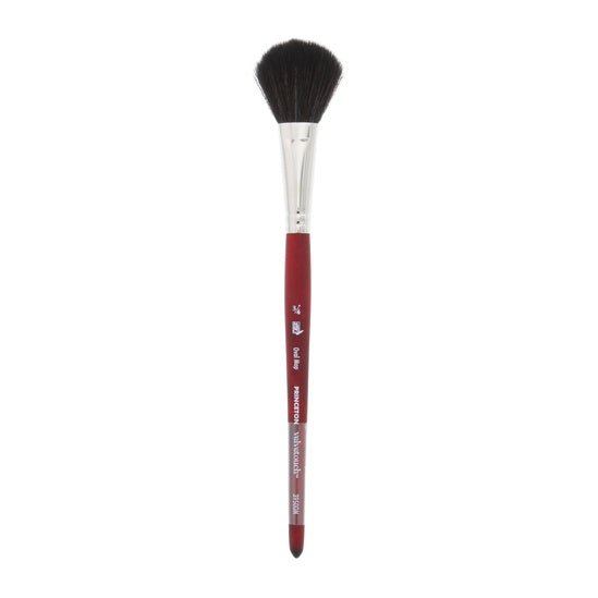 Princeton Series 3950 Velvetouch Mixed Media Brush - Oval Mop 3/4 inch - merriartist.com