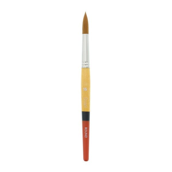 Princeton Snap Gold Taklon Short Handled Round 16 - merriartist.com