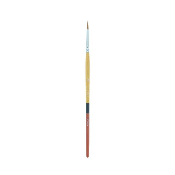 Princeton Snap Gold Taklon Short Handled Round 2 - merriartist.com