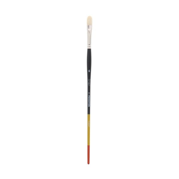 Princeton Snap Hog Bristle Long Handled Filbert 6 - merriartist.com