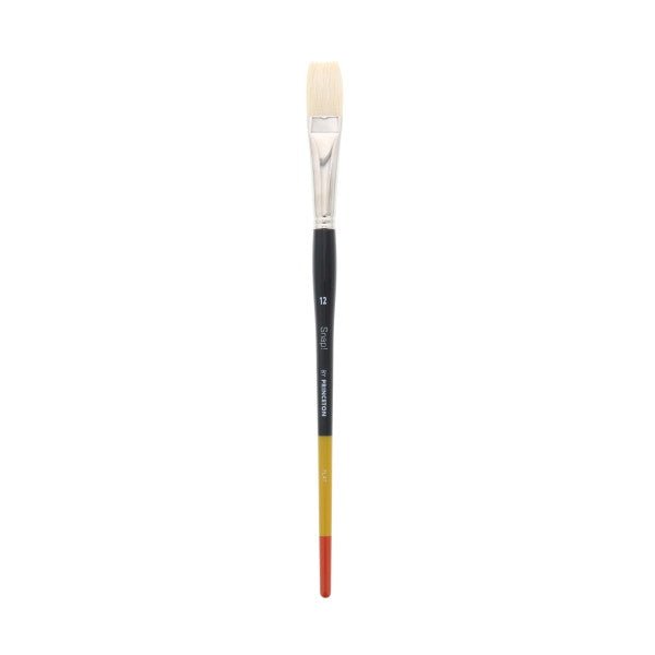 Princeton Snap Hog Bristle Long Handled Flat 12 - merriartist.com