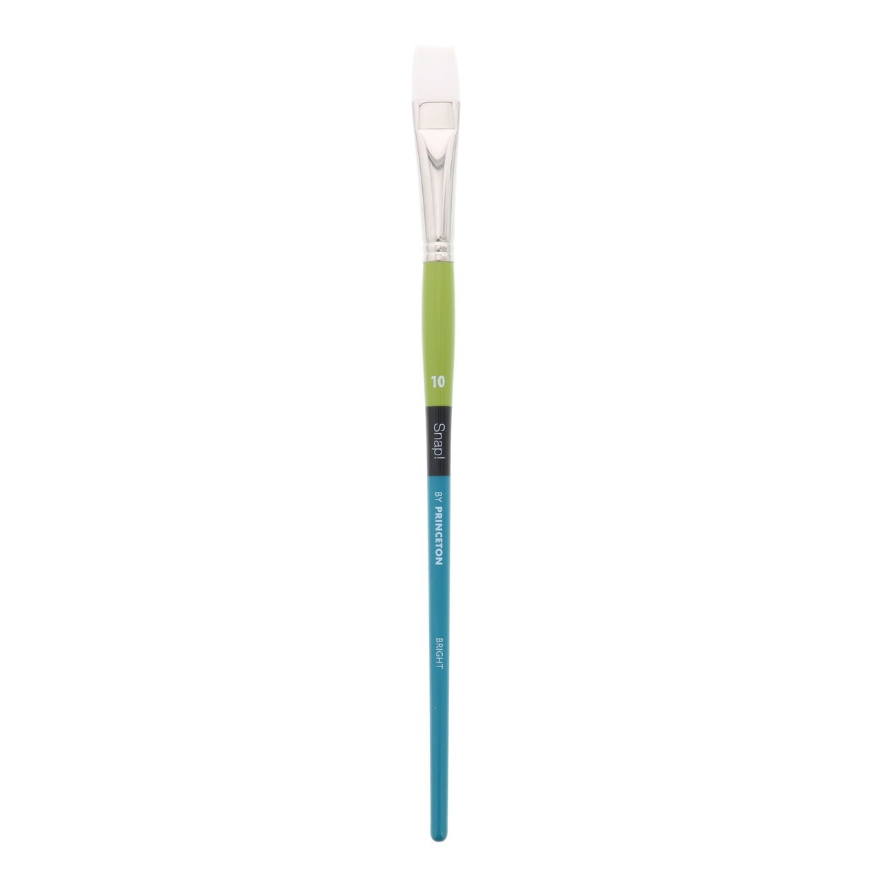 Princeton Snap White Taklon Long Handled Bright 10 - merriartist.com