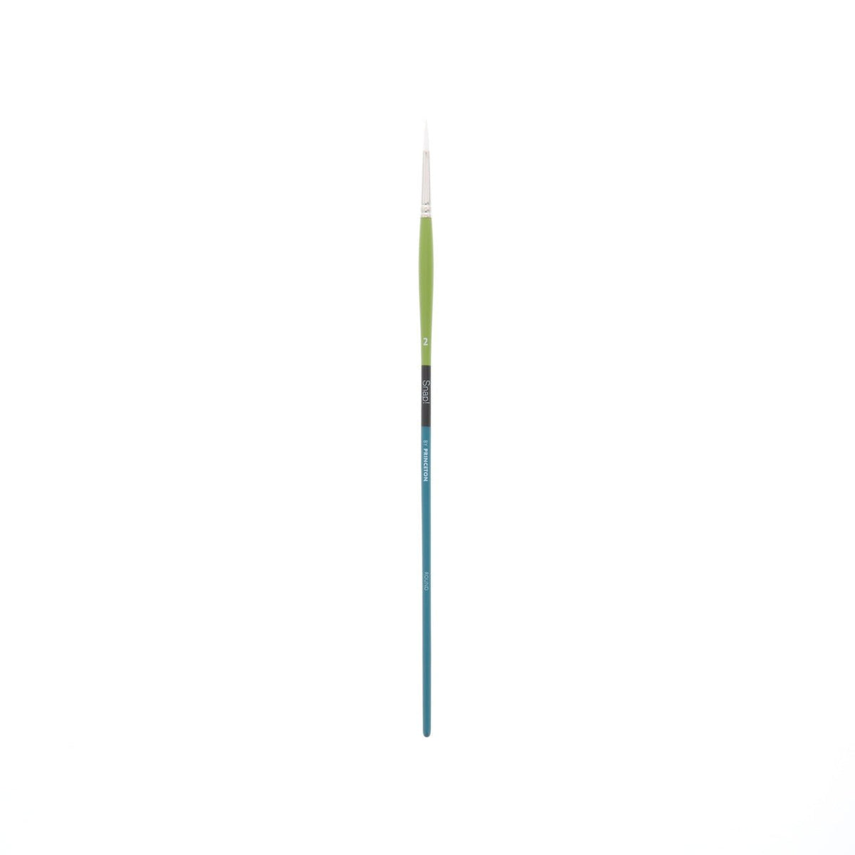 Princeton Snap White Taklon Long Handled Round 2 - merriartist.com