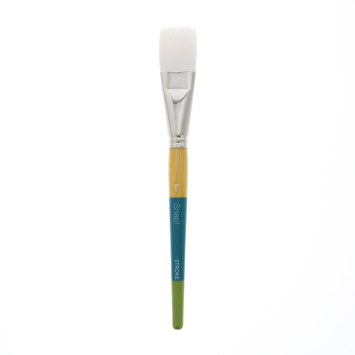 Princeton Snap White Taklon Short Handled Stroke 1 inch - merriartist.com