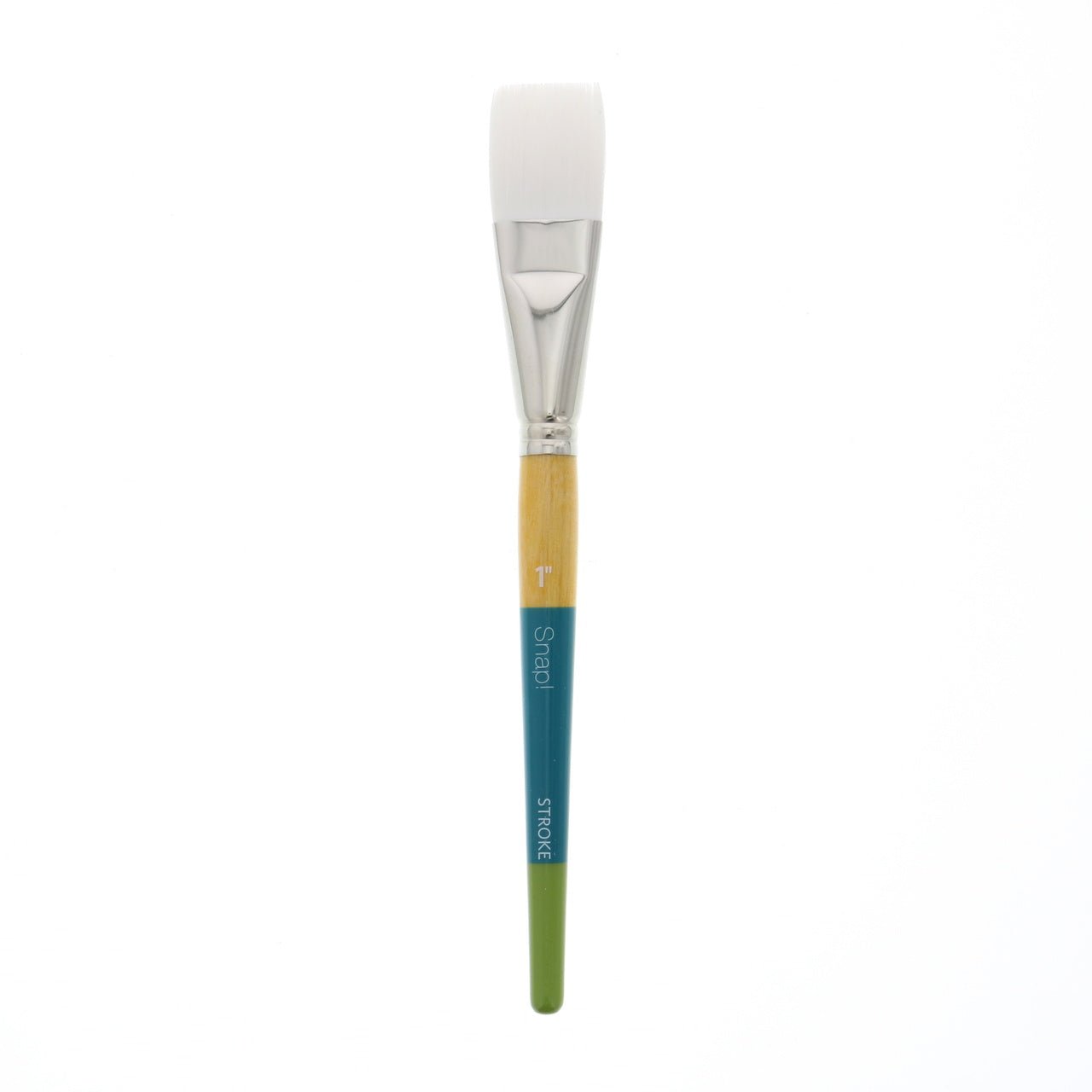Princeton Snap White Taklon Short Handled Stroke 1 inch - merriartist.com