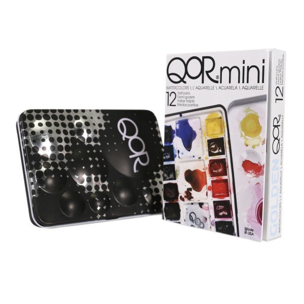 QoR Watercolor Mini Pan Set - merriartist.com