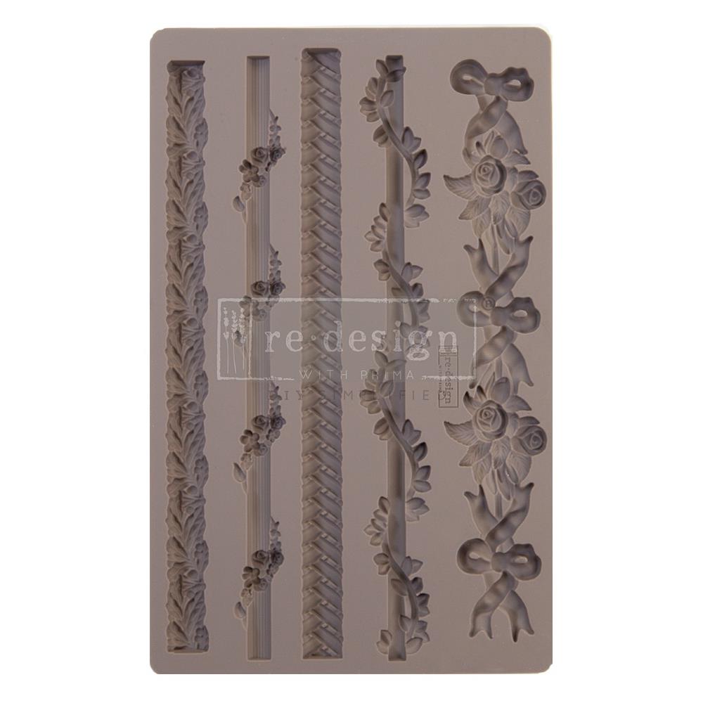 Re-Design Silicone Mold 5 inch X 8 inch X .32 inch - Sicilian Borders - merriartist.com