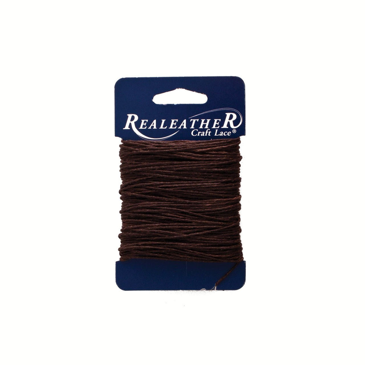Realeather Waxed Thread - 25 yards Brown - merriartist.com