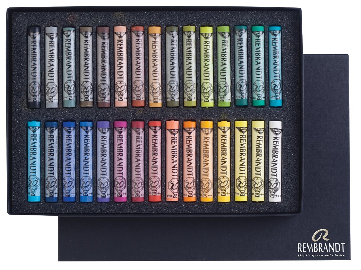 Rembrandt Artists Pastel Basic Set of 30 full size sticks - merriartist.com