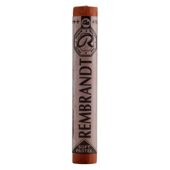 Rembrandt Artists Pastel Burnt Sienna 411. 7 - merriartist.com
