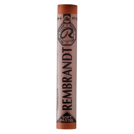 Rembrandt Artists Pastel Burnt Sienna 411. 8 - merriartist.com