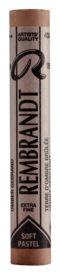 Rembrandt Artists Pastel Burnt Umber 409. 9 - merriartist.com