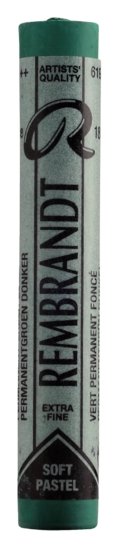 Rembrandt Artists Pastel Permanent Green Deep 619.5 - merriartist.com