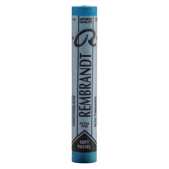 Rembrandt Artists Pastel Turquoise Blue 522.5 - merriartist.com