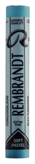 Rembrandt Artists Pastel Turquoise Blue 522.8 - merriartist.com