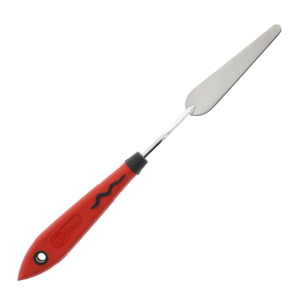 RGM Soft Grip Painting Knife #014 (Red Handle) - merriartist.com