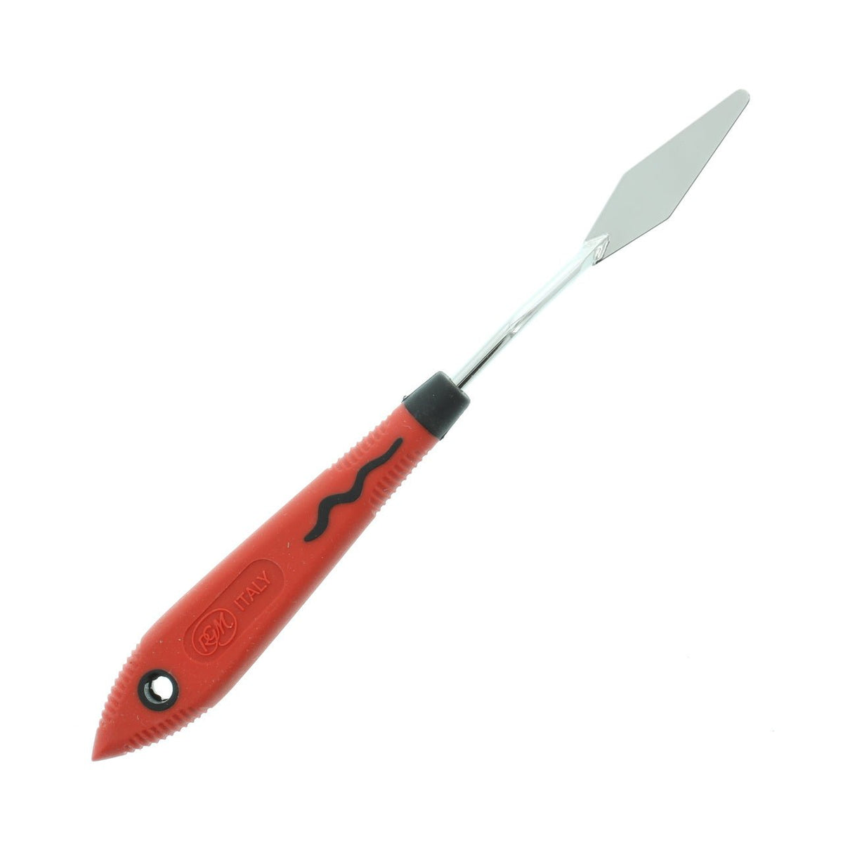 RGM Soft Grip Painting Knife #044 (Red Handle) - merriartist.com