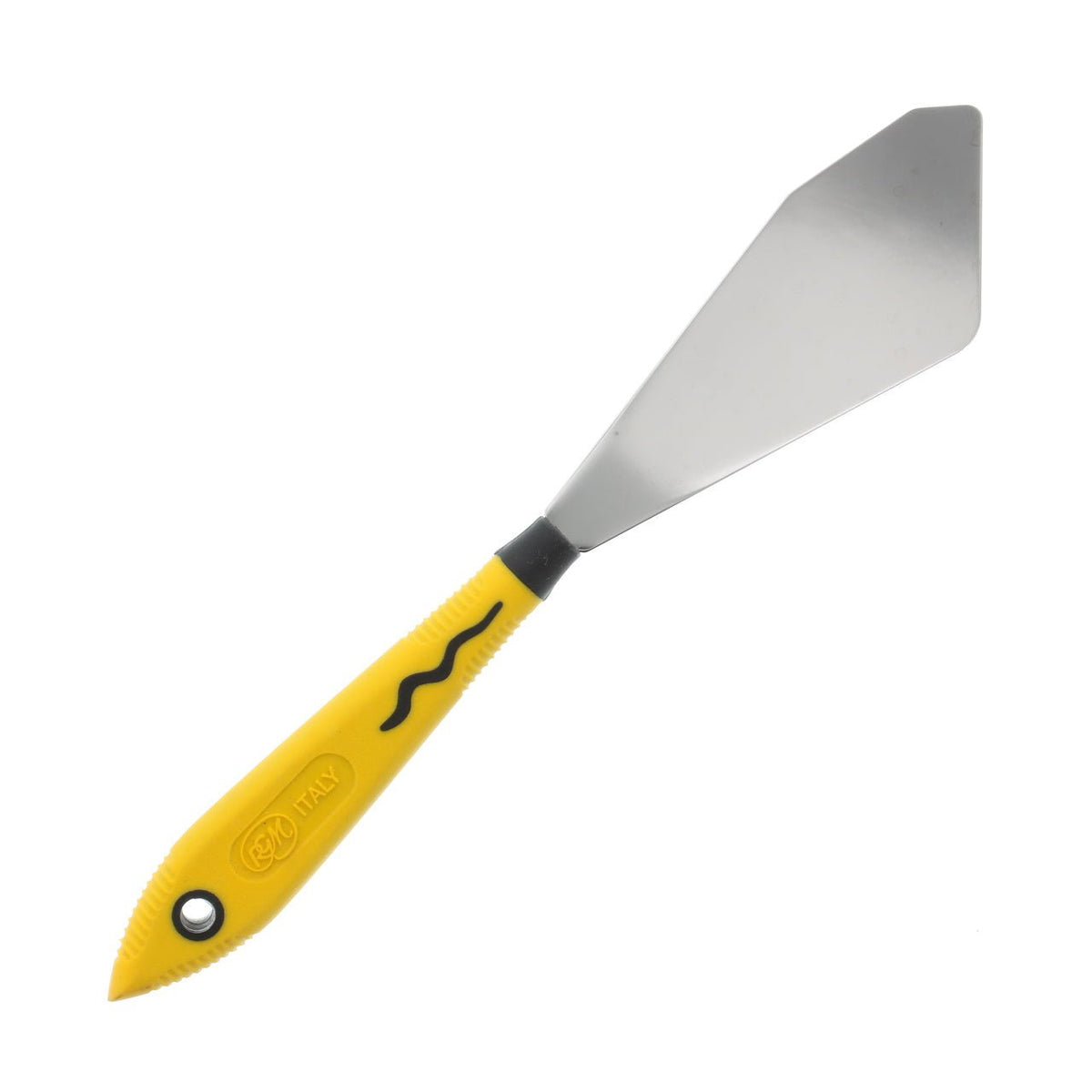 RGM Soft Grip Painting Knife #106 (Yellow Handle) - merriartist.com