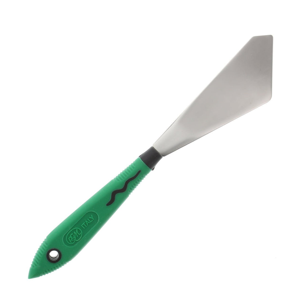 RGM Soft Grip Painting Knife #109 (Green Handle) - merriartist.com