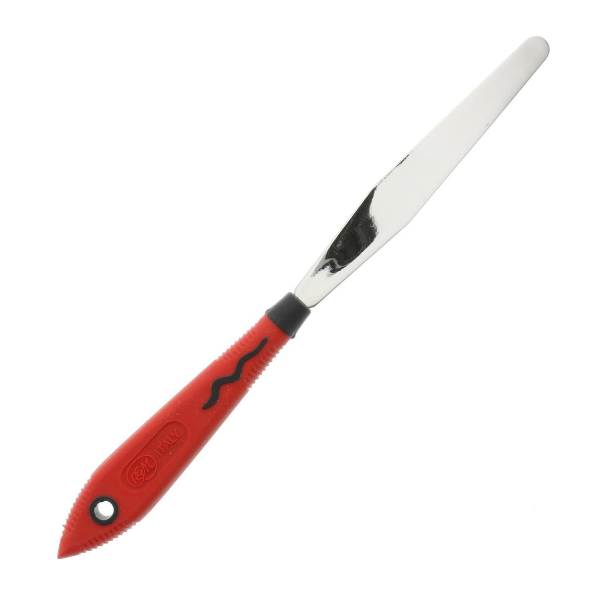 RGM Soft Grip Painting Knife #110 (Red Handle) - merriartist.com