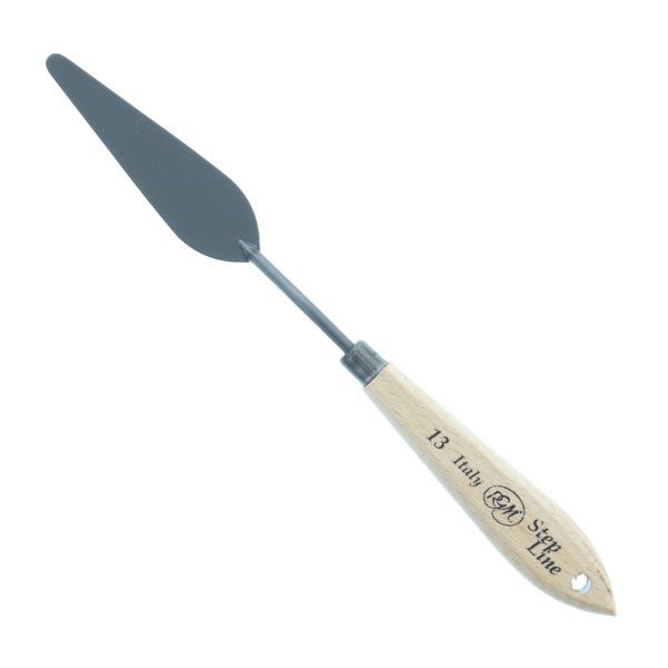 RGM Step Line Black Painting Knife - 13B - merriartist.com