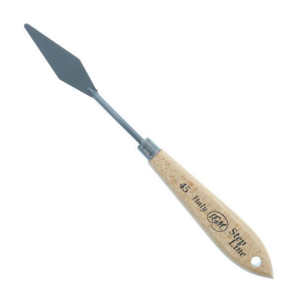 RGM Step Line Black Painting Knife - 45 - merriartist.com