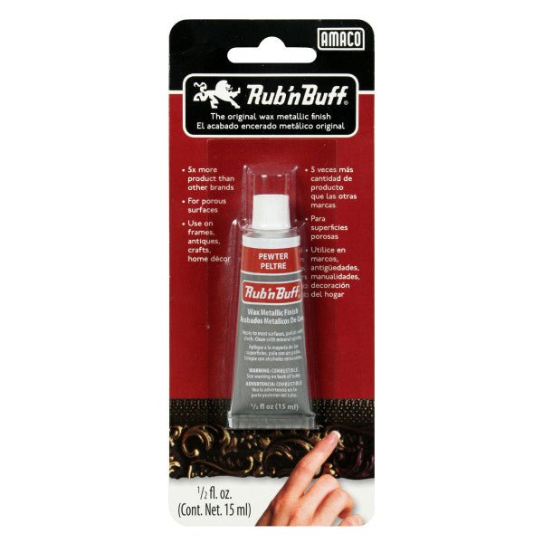 Rub n Buff Pewter - merriartist.com