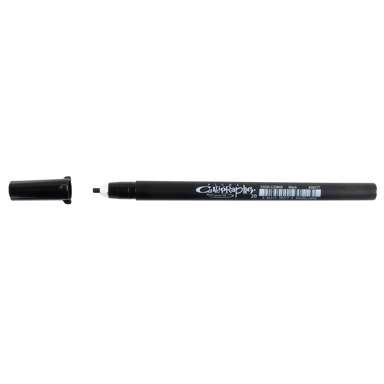 Sakura Pigma Calligrapher Pen, Black - 2mm - merriartist.com