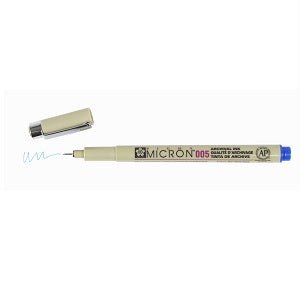 Sakura Pigma Micron Pen 005 (.20mm) Blue - merriartist.com