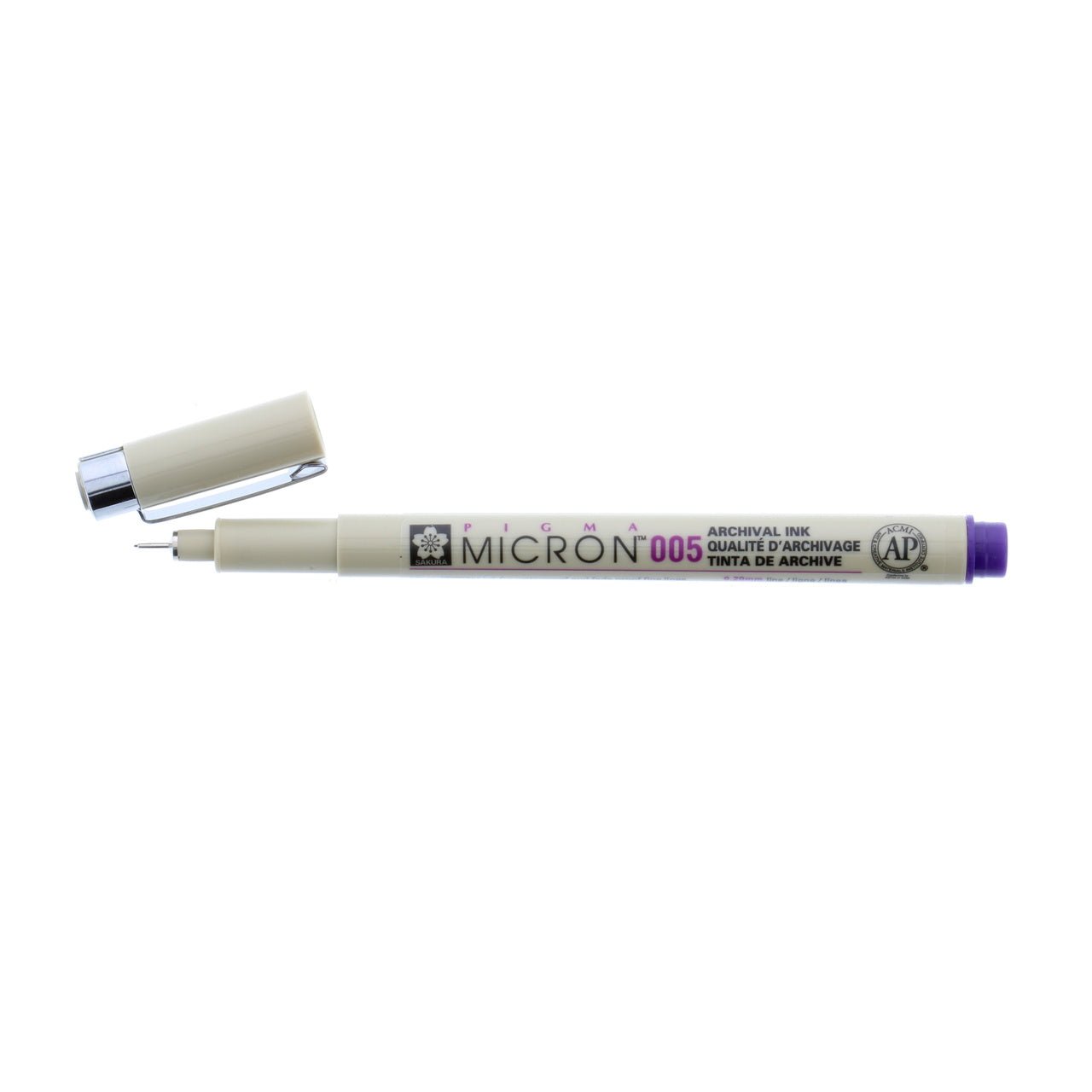 Sakura Pigma Micron Pen 005 (.20mm) Purple - merriartist.com
