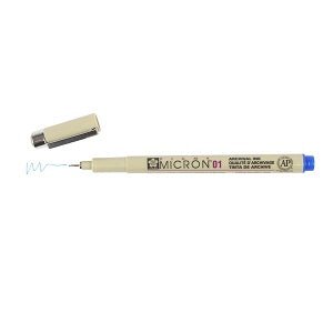 Sakura Pigma Micron Pen 01 (.25mm) Blue - merriartist.com