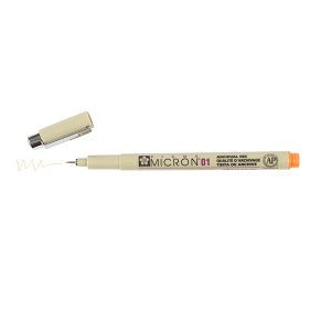 Sakura Pigma Micron Pen 01 (.25mm) Orange - merriartist.com