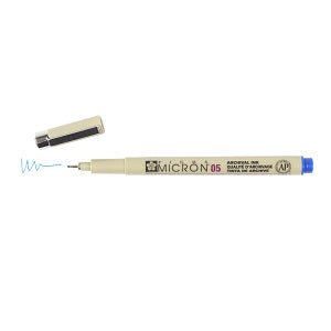 Sakura Pigma Micron Pen 05 (.45mm) Blue - merriartist.com