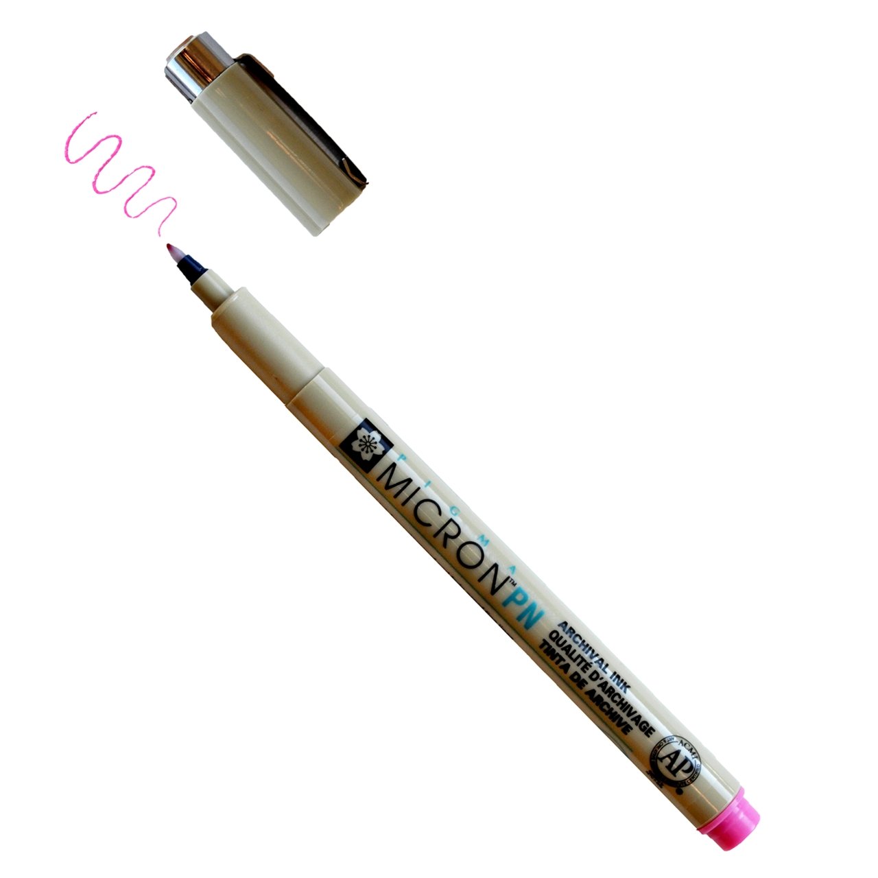 Sakura Pigma Micron PN Plastic Nib Pen Rose - merriartist.com