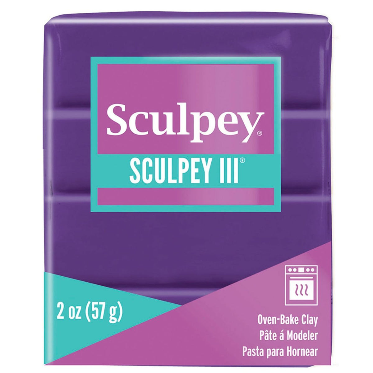 Sculpey III 2 oz - Purple - merriartist.com