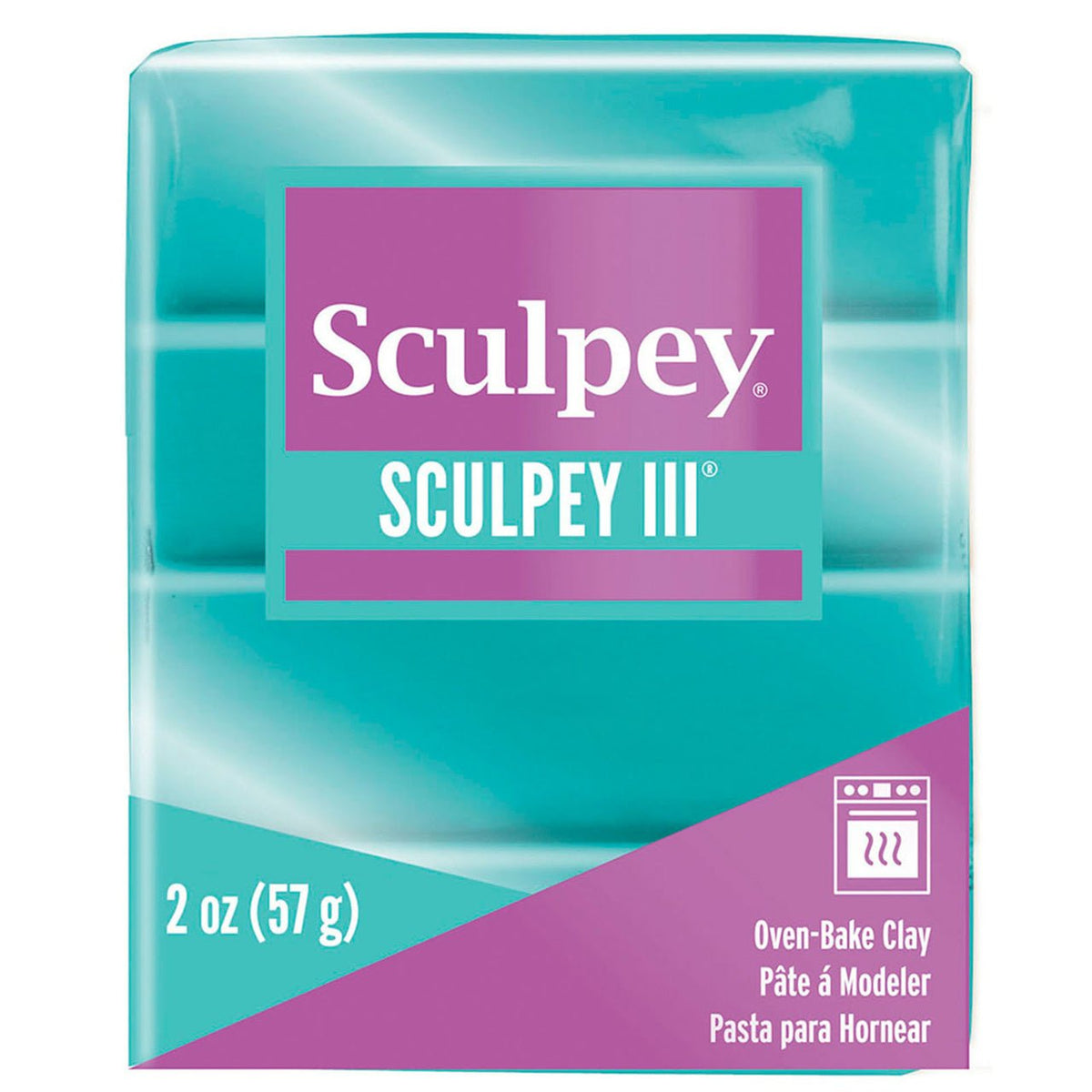 Sculpey III 2 oz - Teal Pearl - merriartist.com