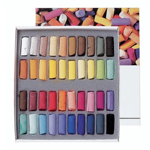 Sennelier Half Stick Soft Pastel Set - 40 Color Set - merriartist.com