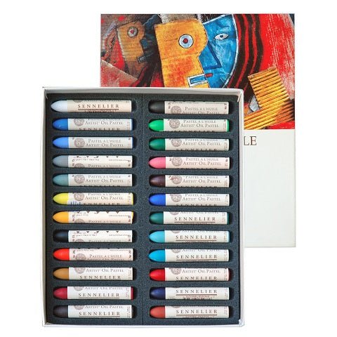 Sennelier Oil Pastel 24 Color Set - merriartist.com