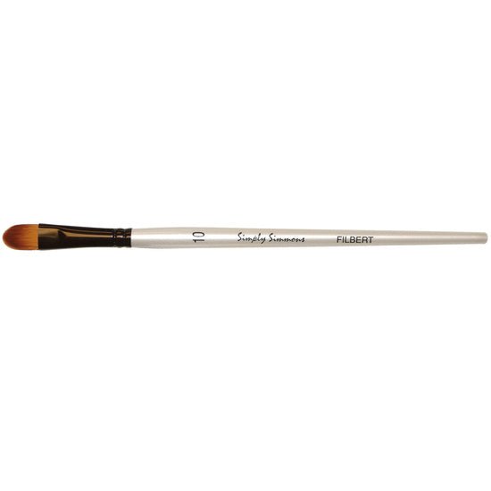 Simply Simmons Brush - Filbert 10 - merriartist.com