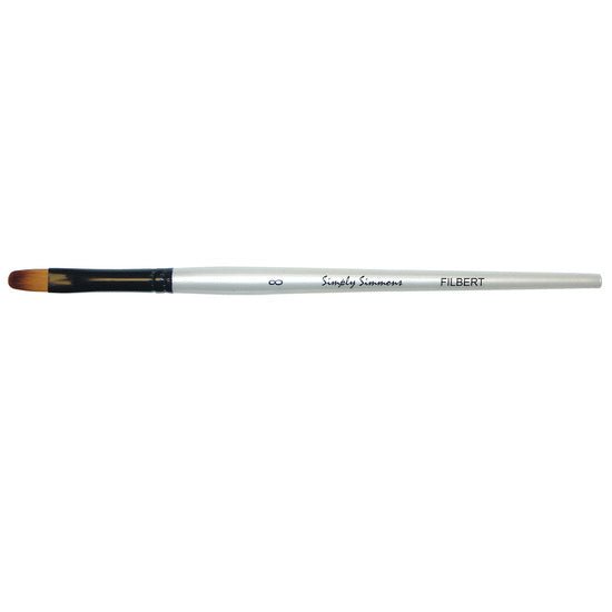 Simply Simmons Brush - Filbert 8 - merriartist.com