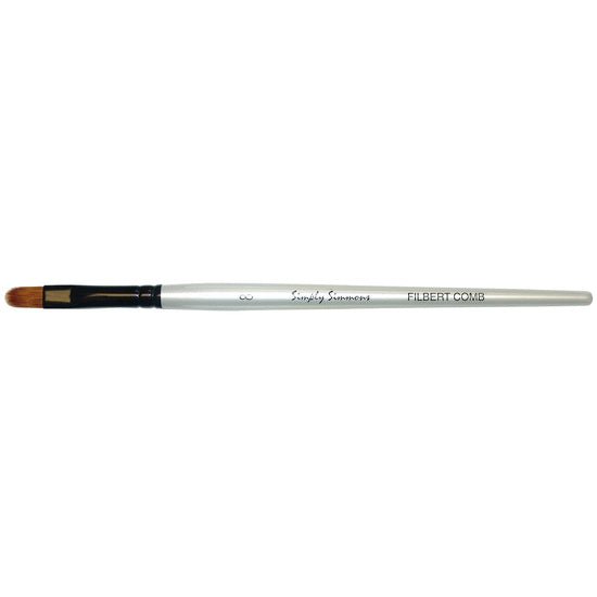 Simply Simmons Brush - Filbert Comb 8 - merriartist.com