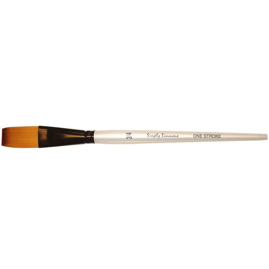 Simply Simmons Brush - One Stroke 3/4 inch - merriartist.com