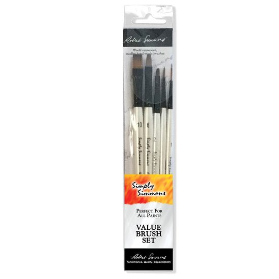 Simply Simmons Everything Set - 5 Brush Set - merriartist.com