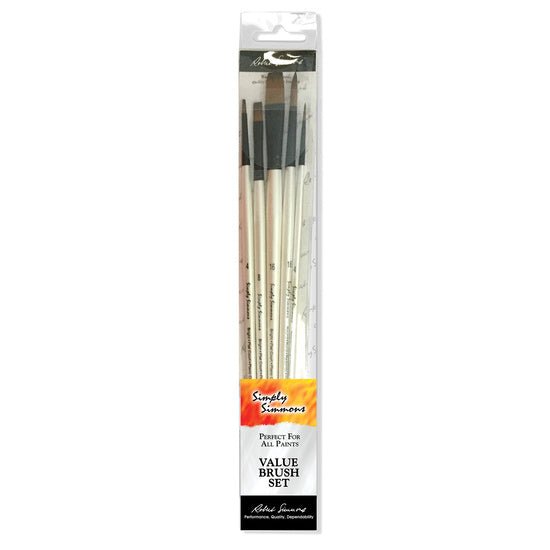 Simply Simmons Value Brush Set - merriartist.com