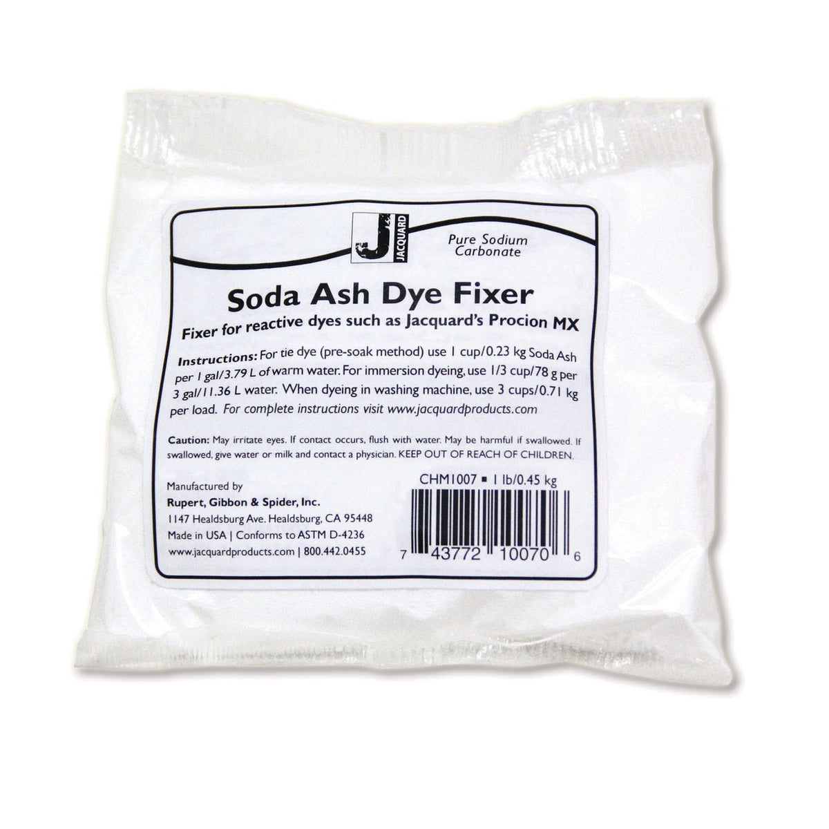Soda Ash 1lb - merriartist.com