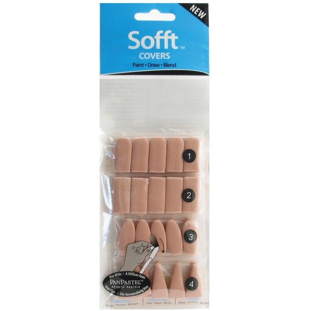 Sofft Tools Covers Assorted Shapes 40 pack - merriartist.com