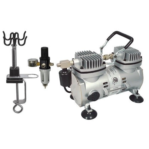 Sparmax TC-2000 Stormforce Airbrush Compressor - merriartist.com