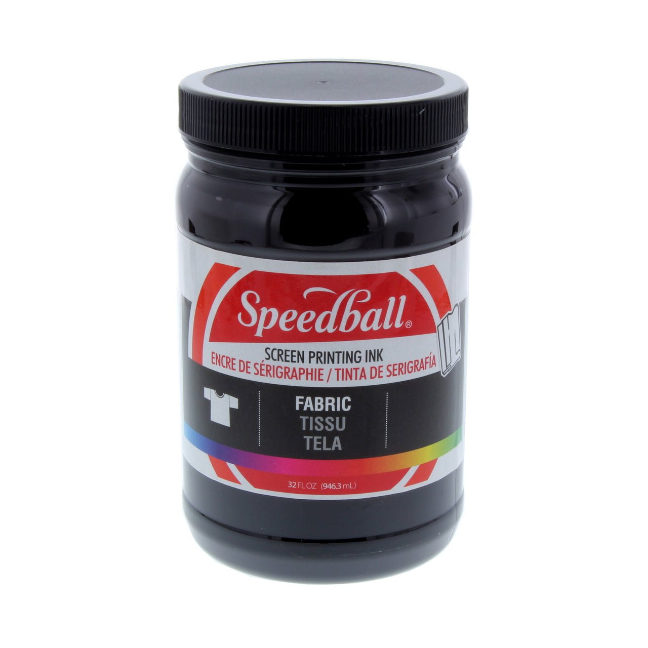 Speedball 32 oz. Fabric Screen Printing Ink Black
