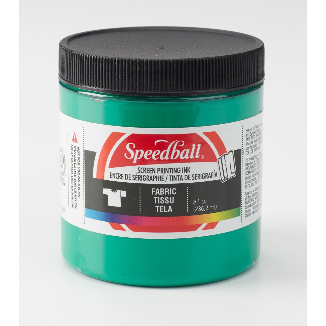 Speedball Fabric Screen Printing Ink - 8 oz Green - merriartist.com