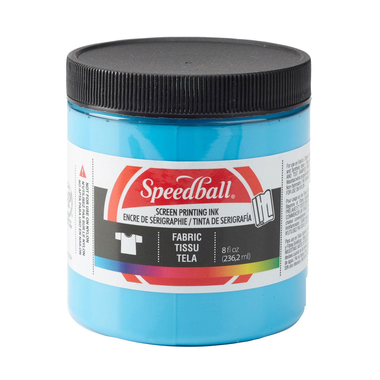 Speedball Fabric Screen Printing Ink - 8 oz Peacock Blue - merriartist.com